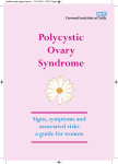 Polycystic Ovary Syndrome Signs, symptoms and associated risks a