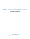 3rd ECOP (European Conference of Oncology Pharmacy)
