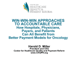 Win-Win-Win Approaches to Oncology Payment