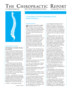 11438 chiro 18-6.indd - The Chiropractic Report