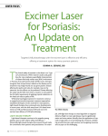 Excimer Laser for Psoriasis: An Update on Treatment