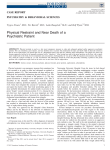Physical Restraint and Near Death of a Psychiatric