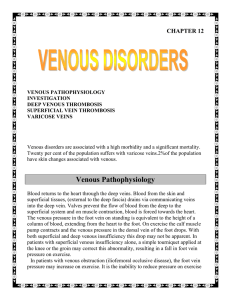Venous disorders - Sinoe Medical Association TM