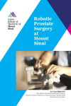 Robotic Prostate Surgery at Mount Sinai
