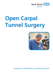 Open Carpal Tunnel Surgery