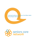 Fostering Excellence in the Care of Frail Older Adults Annual Report