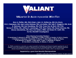 Valsartan + Captopril - Duke Clinical Research Institute