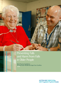 Preventing Falls and Harm From Falls in Older People