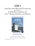 IBS / SIBO Handout - Hydrogen Breath Testing