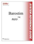 Barostim Neo Heart Failure and Hypertension System