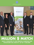 million $ match - Hospitals of Regina Foundation website