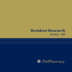 Resident Research 2015–16