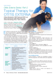Topical Therapy for OTITIS eXTeRNa