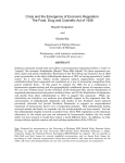 Crisis and the Emergence of Social Regulation _1938 Act St…