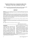 Treatment of Otomycosis: A Comparative study using Miconazole