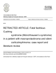 RETRACTED ARTICLE: Fatal factitious Cushing syndrome