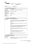 MATERIAL SAFETY DATA SHEET ORAQIX Created on: 11 July