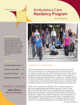 Ambulatory Care Residency Program