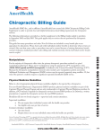 Chiropractic Billing Guide Update (AmeriHealth)