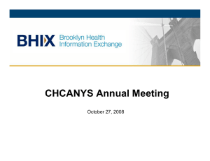 CHCANYS Annual Meeting