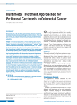 Multimodal Treatment Approaches for Peritoneal Carcinosis in