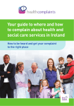 Your guide to where and how to complain about health and social