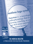 rls medical bulletin - Restless Legs Syndrome Foundation
