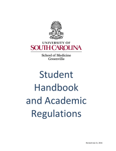Student Handbook and Academic Regulations