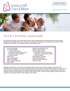 The ART of Fertility: a patient guide