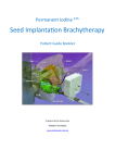 Seed Implantation Brachytherapy v1