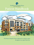 Patient Handbook - The Woman`s Hospital of Texas