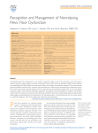 Recognition and Management of Nonrelaxing Pelvic Floor Dysfunction