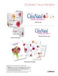 CitraNatal® Visual Highlights