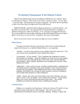 Periodontal Management of the Diabetic Patient