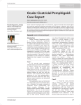 Ocular Cicatricial Pemphigoid: Case Report