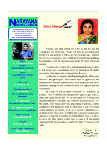 Narayana Nursing Journal-2013 JULY
