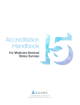 Accreditation Handbook - Accreditation Association for Ambulatory