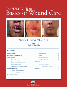 Basics Of Wound Care