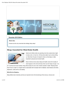 Fwd: Medicine Talk Pro Patient Newsletter December 2015