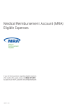 Medical Reimbursement Account (MRA) Eligible