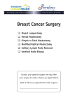 Breast Cancer Surgery - Patient Health Education Materials
