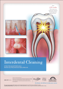 Interdental Cleaning - Dental Academy of Continuing Education