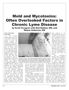 Mold and Mycotoxins: Often Overlooked Factors in Chronic Lyme