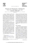 Diagnosis and Management of Epididymitis