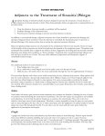 Adjuncts to the Treatment of Sinusitis\Phlegm