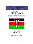 ghce kenya - Department of Global Health