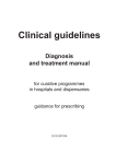 Clinical guidelines Diagnosis and treatment manual for curative programmes