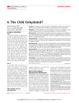 Is This Child Dehydrated? THE RATIONAL CLINICAL EXAMINATION