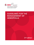 GUIDELINES FOR THE MANAGEMENT OF HEMOPHILIA 2