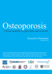Osteoporosis Executive Summary Clinical guideline for prevention and treatment
